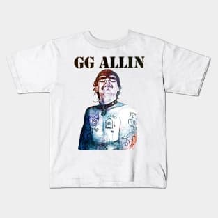 Gg Allin Kids T-Shirt